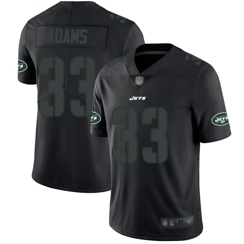 New York Jets Limited Black Men Jamal Adams Jersey NFL Football #33 Rush Impact